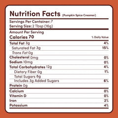 Pumpkin Spice Superfood Creamer Add On - Rich Blend