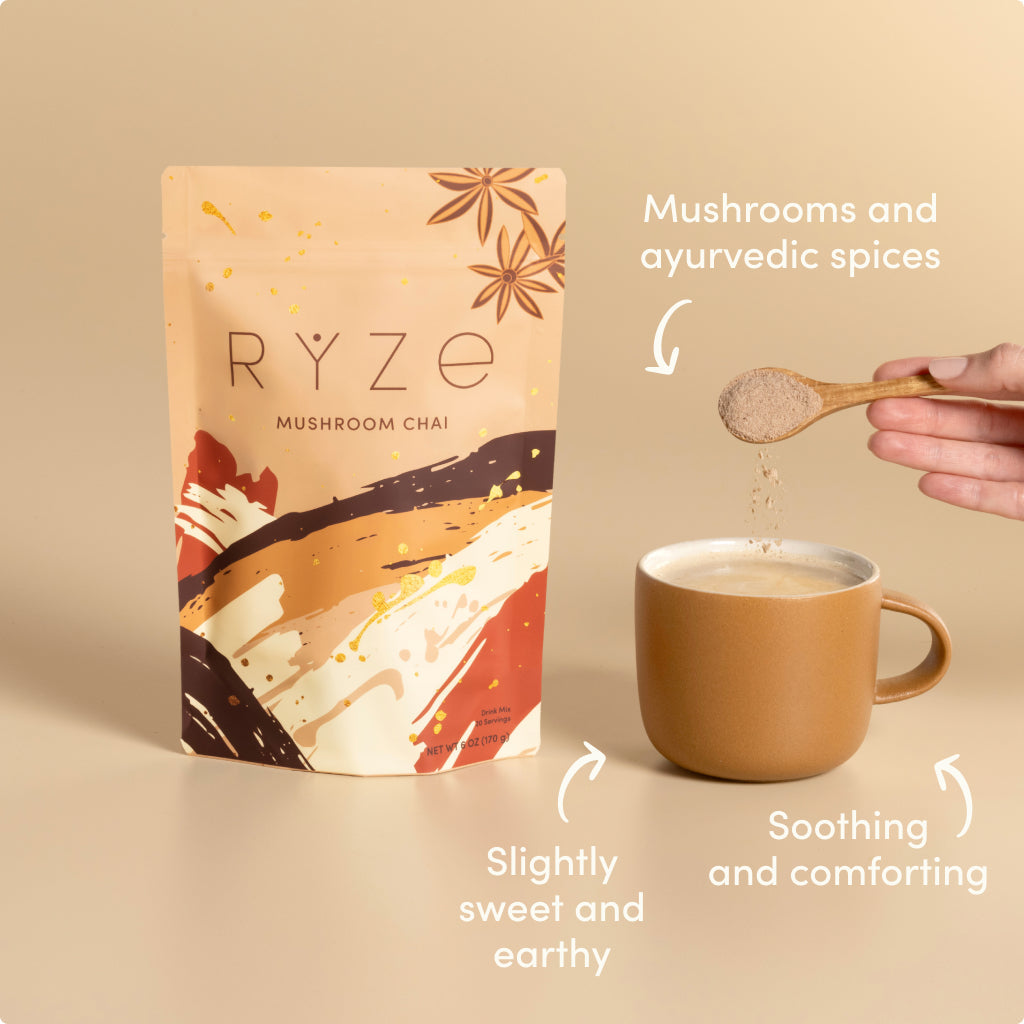 RYZE Mushroom Chai Starter Bag - Warm Spice