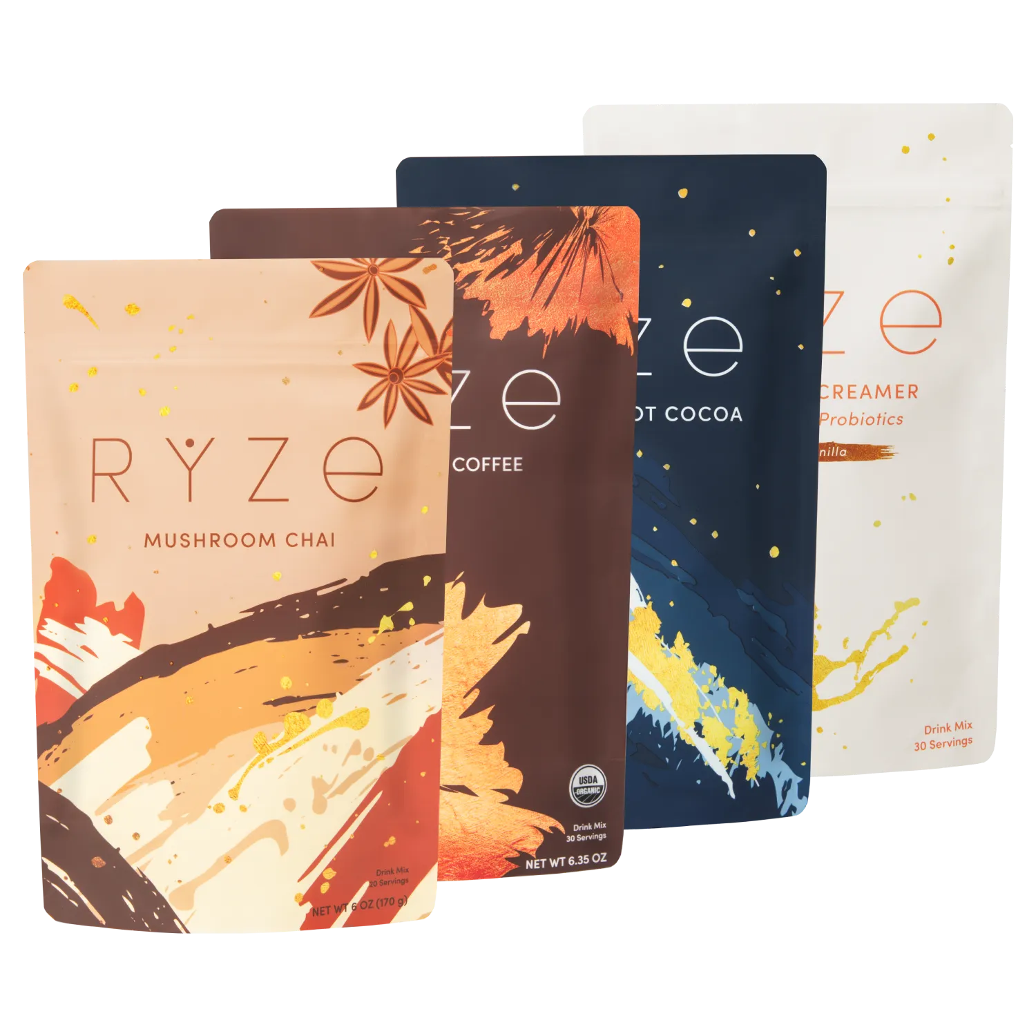 Ultimate Elevate + Unwind Bundle: Chai + Coffee + Cocoa - Easy Rotation