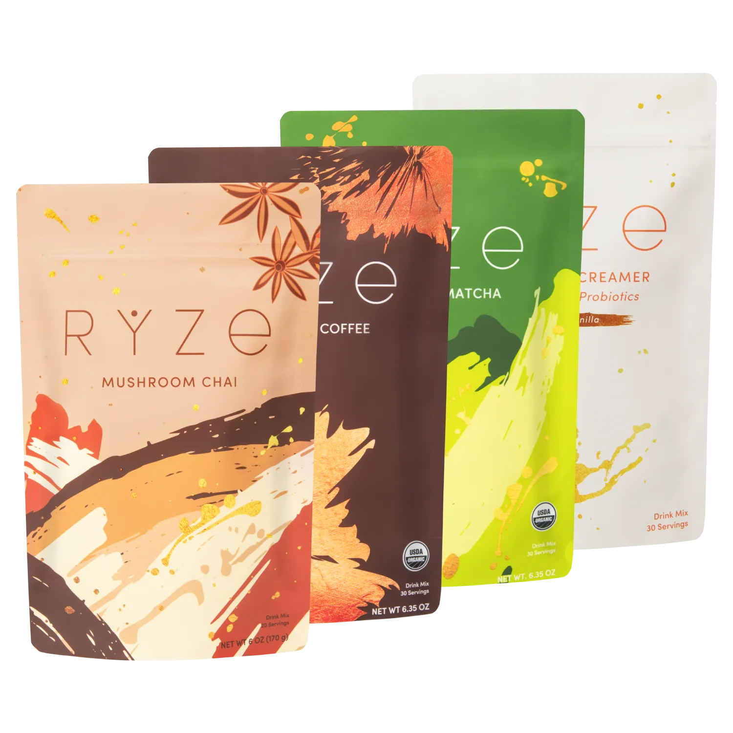 Ultimate Pick-Me-Up Bundle: Chai + Coffee + Matcha - Ready Combo