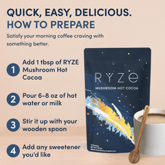 Mushroom Hot Cocoa (1 Pack - 20 Servings) - Cozy Cup