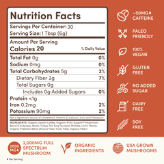 Mushroom Coffee (30 Servings) - Fresh Roast