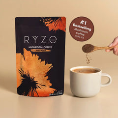 Mushroom Coffee Dark Roast (30 Servings) - Morning Roast