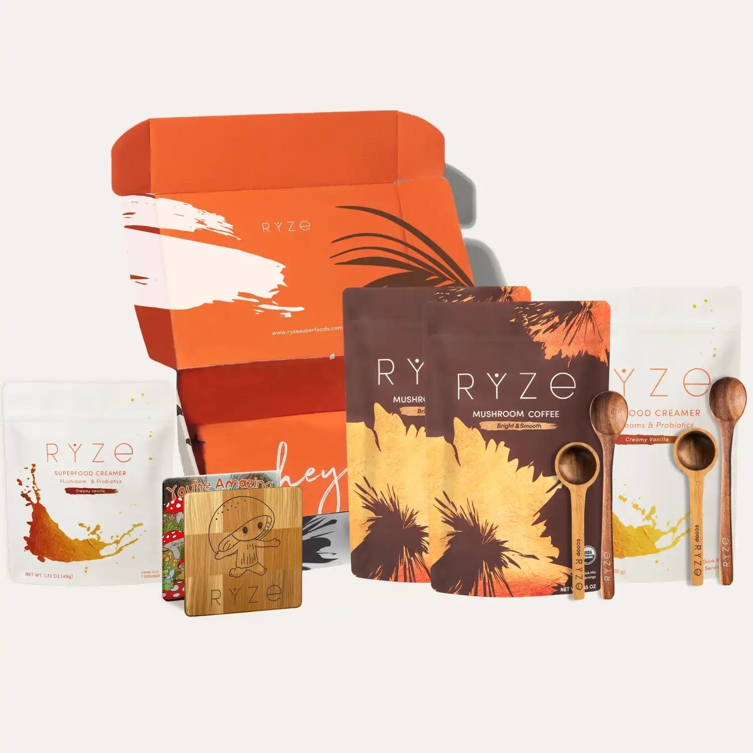 RYZE Starter Gift Set (2 Coffees + 1 Creamer) - Starter Pick