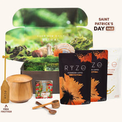 Mushroom Coffee House Blend Ritual Set - Ready Combo