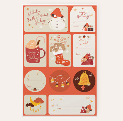 Holiday Labels - Bright Touch