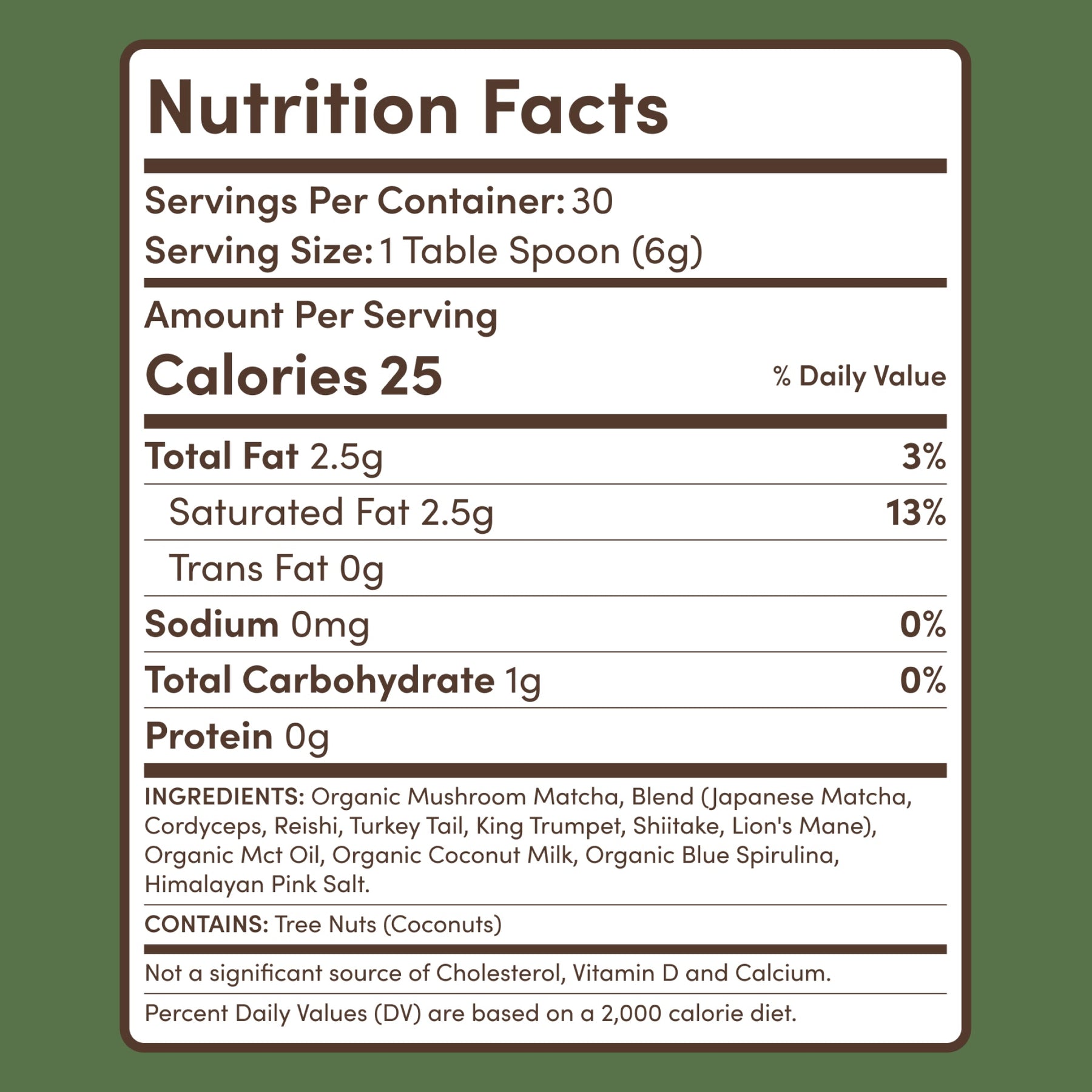 Mushroom Matcha (1 Pack - 30 Servings) - Zen Start