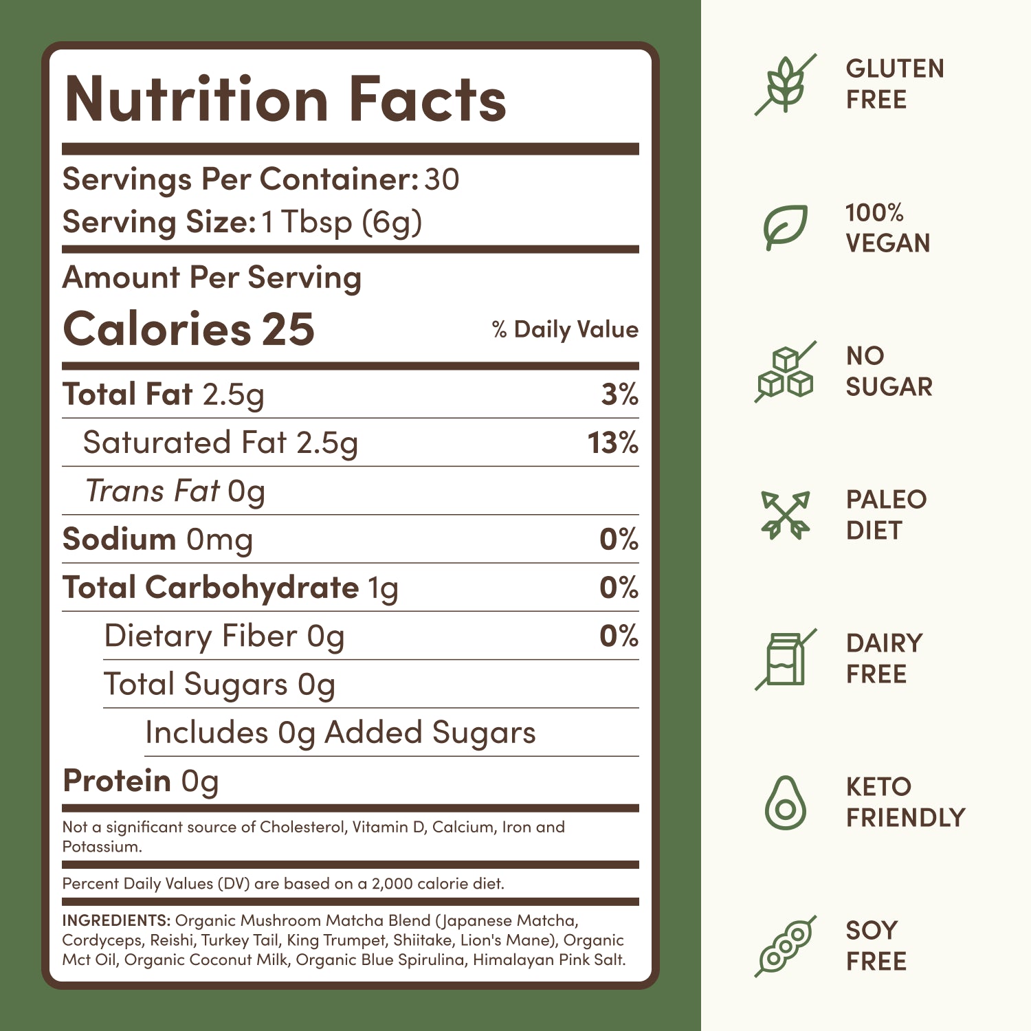 Mushroom Matcha Starter Kit (60 Servings) - First Sip