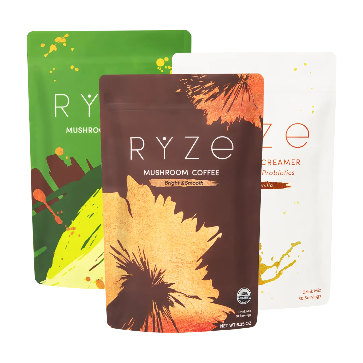 RYZE Ritual Set (Matcha + Coffee + Creamer) - Morning Ritual
