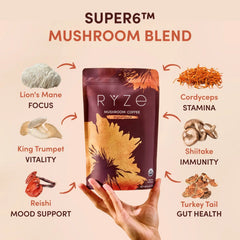 Mushroom Coffee Starter Kit (60 servings) - Daily Start