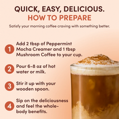 Peppermint Mocha Creamer Add On - Smooth Blend