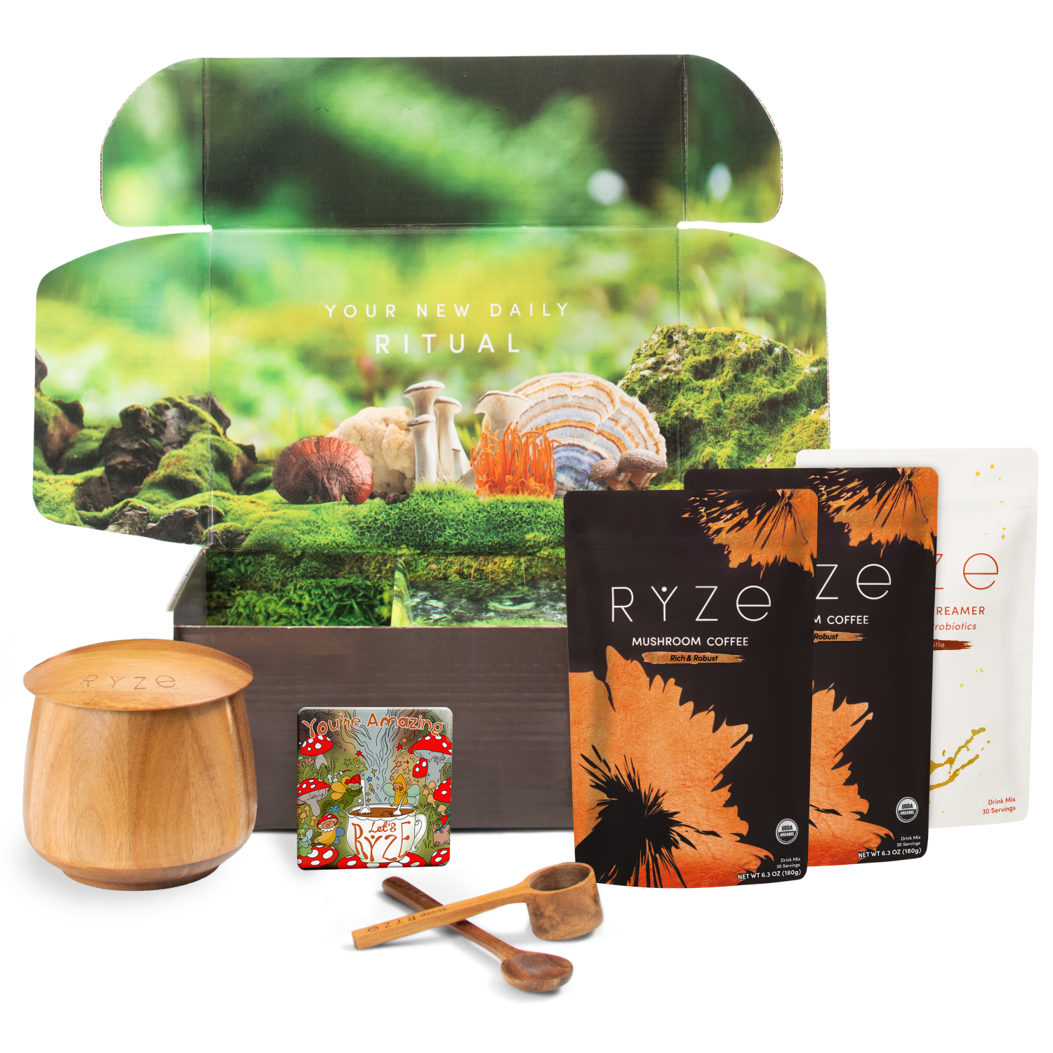 Dark Roast Ritual Set 3 Month Plan - Daily Bundle