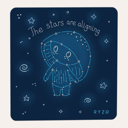 Starry Night Magnet - Cozy Detail
