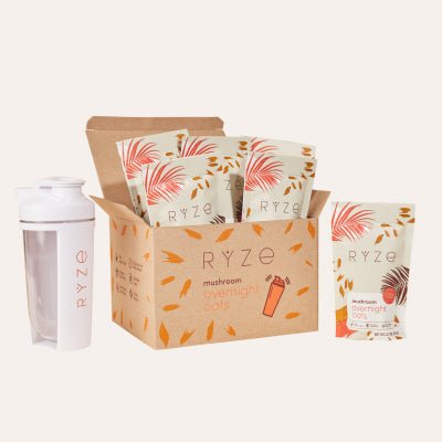Mushroom Overnight Oats Starter Pack - Simple Routine