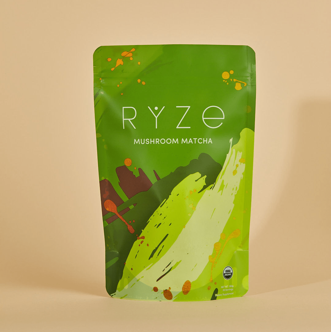 RYZE Mushroom Matcha (30 Servings) - Morning Ritual