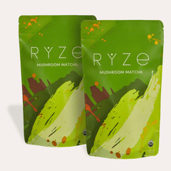 RYZE Organic Mushroom Matcha Starter Kit (60 servings) - Ready Kit