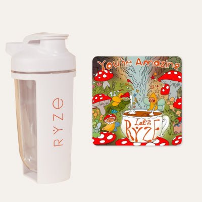 Shaker Bottle + Gift Set - Quick Shake